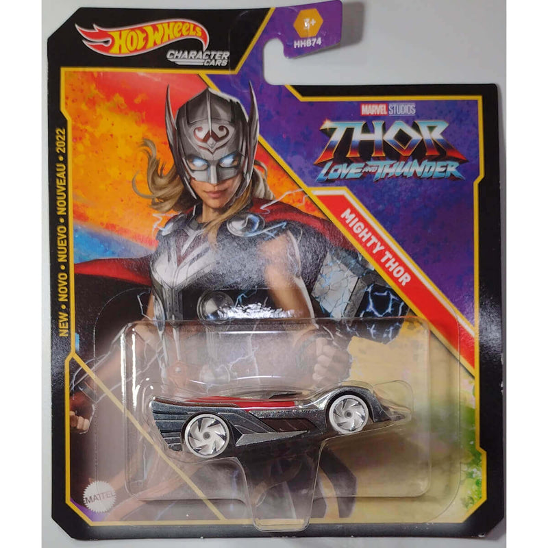 Marvel Hot Wheels Character Cars Mix 3, Mighty Thor