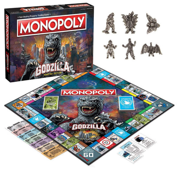 Godzilla Monopoly Monster Game