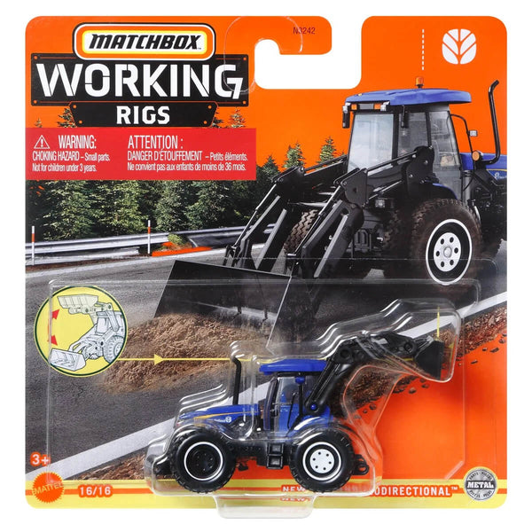 Matchbox Real Working Rigs 2022 New Holland Biodirectional
