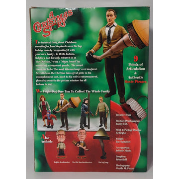 a Christmas Story The Old Man Figure With Leg Lamp NECA 400098 for sale online e