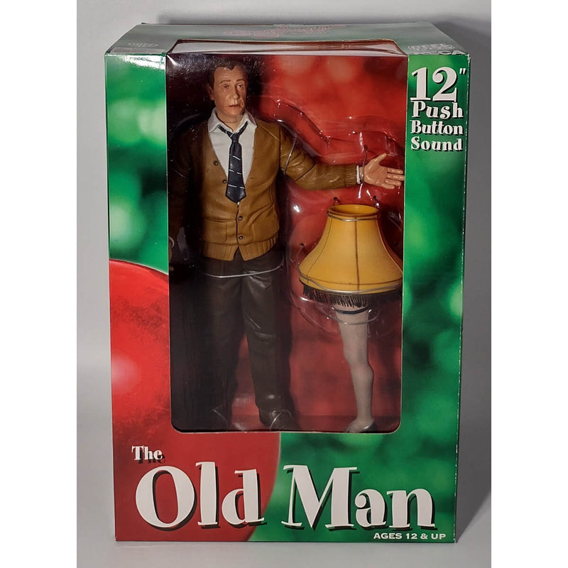 NECA The Christmas Story Old Man with Sound 12" Action Figure