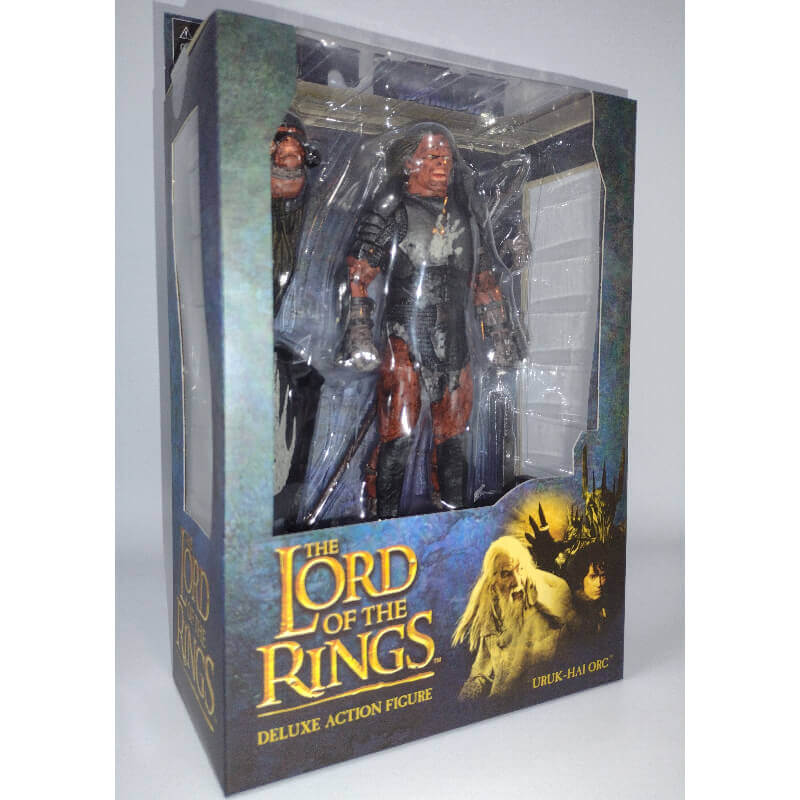 Diamond Select Lord of the Rings Deluxe Action Figure, Uruk-hai Orc