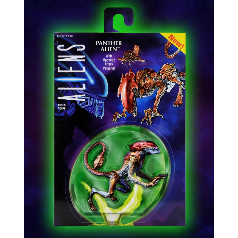  NECA Kenner Tribute Ultimate Alien 7 Inch Scale Action Figures Panther Alien