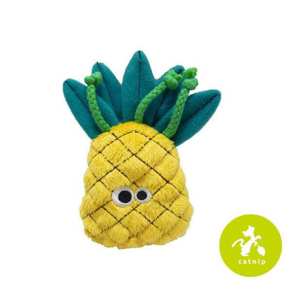 Mad Cat Purrfect Pineapple Cat Toy with Silvervine and Catnip