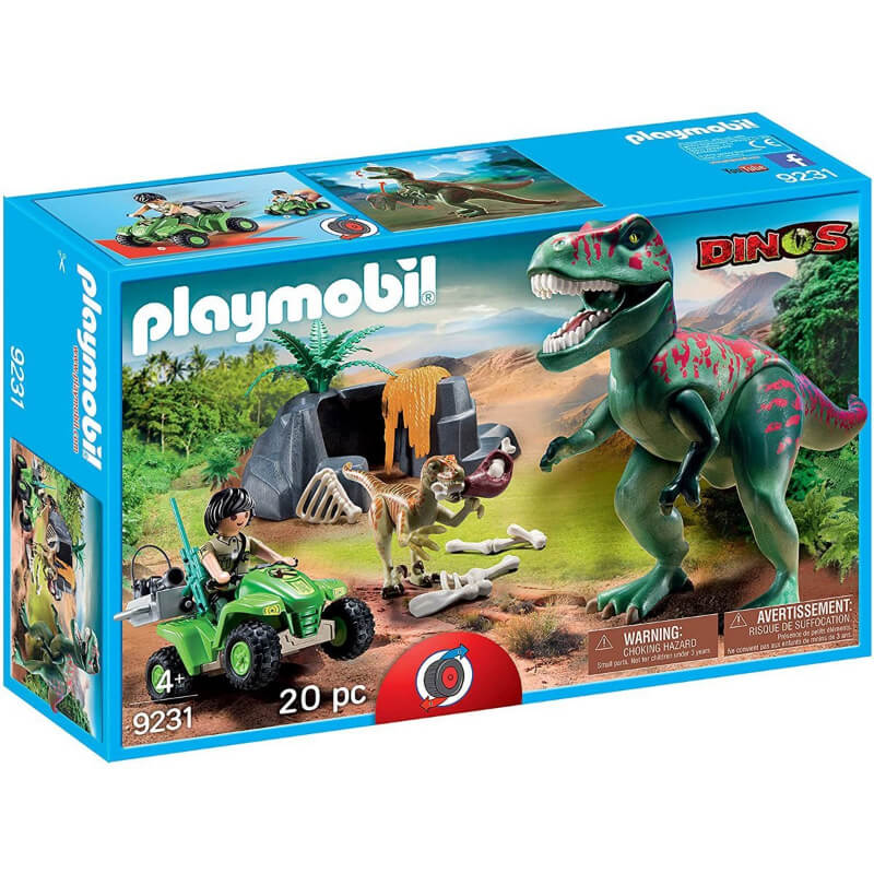 Playmobil Dinosaurs Explorer Quad with T-Rex
