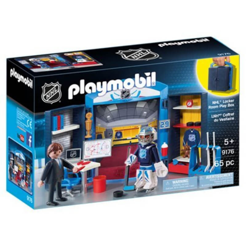 Playmobil NHL Locker Room Play Set