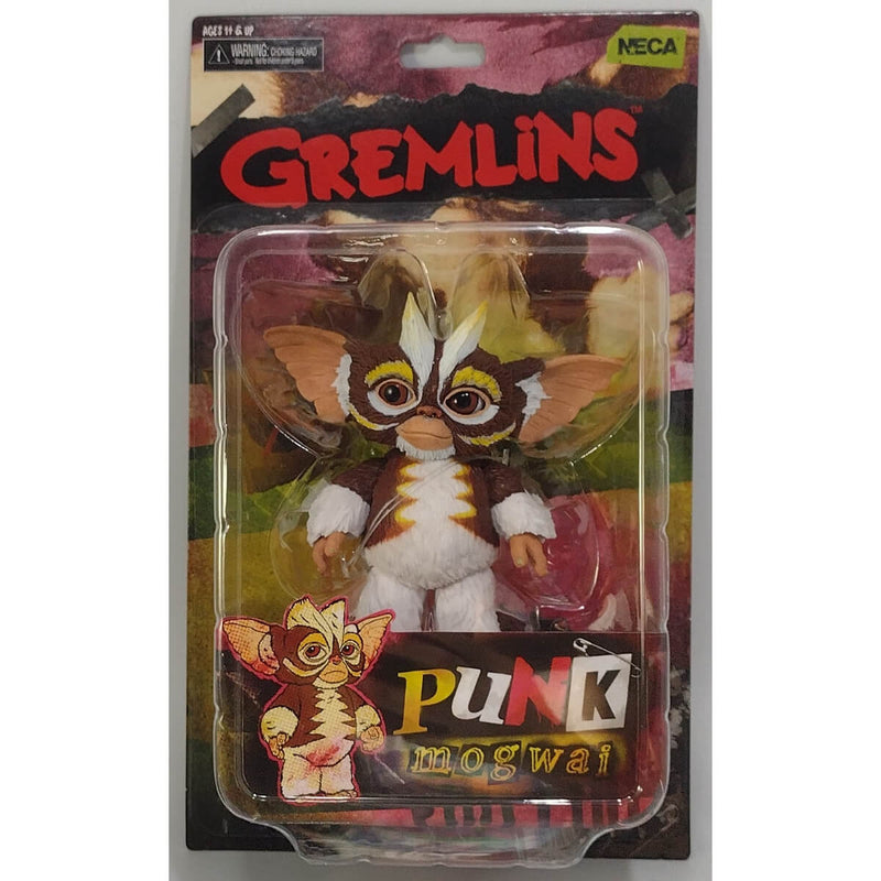 NECA Gremlins Mogwais 4 Inch Scale Action Figures in Blister Card, Punk