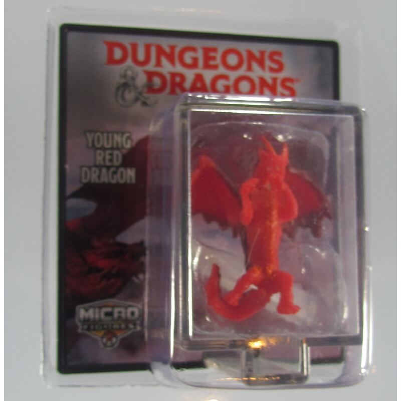 World’s Smallest Micro Figures Dungeons & Dragons, Series 1, Young Red Dragon