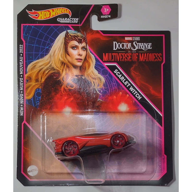 Marvel Hot Wheels Character Cars Mix 3, Scarlet Witch
