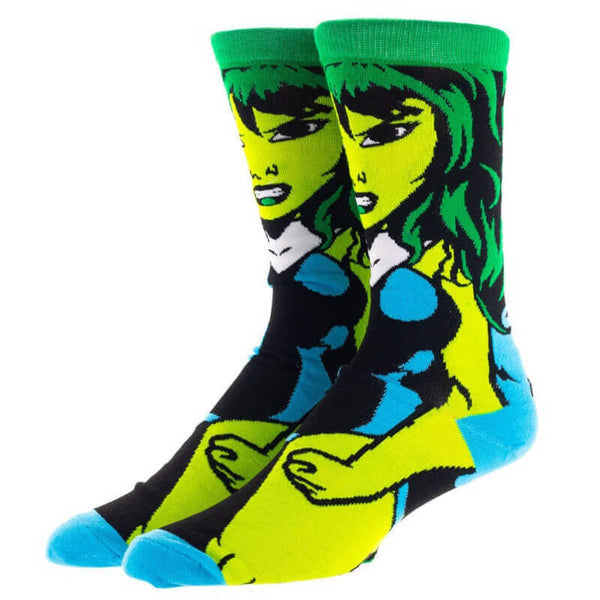 Bioworld Marvel She-Hulk Character Socks