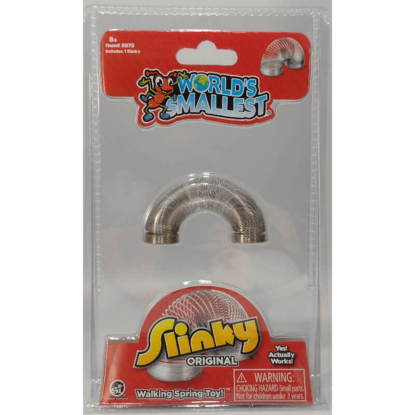 World's Smallest Slinky Walking Spring Toy
