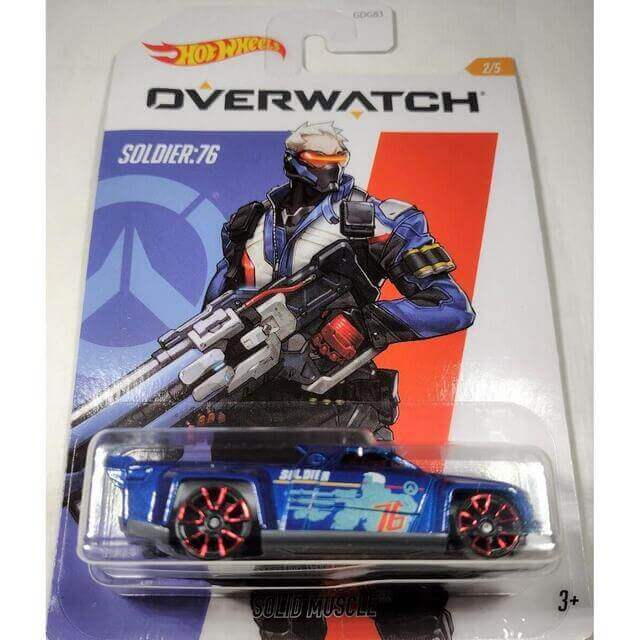 Hot Wheels Overwatch Soldier:76 Solid Muscle 2/5