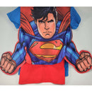 DC Superman Boys T-Shirt, Cape, 3D Bag 3 Piece Set