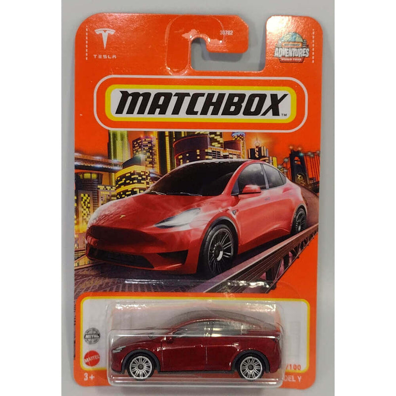 Matchbox Mainline 2022 Cars Tesla Model Y 18/100 HFN87