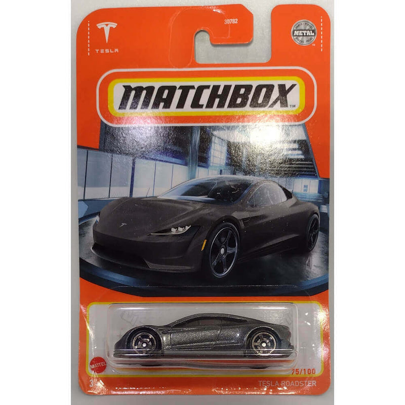 Matchbox Mainline 2022 Cars Tesla Roadster 75/100 HFP14