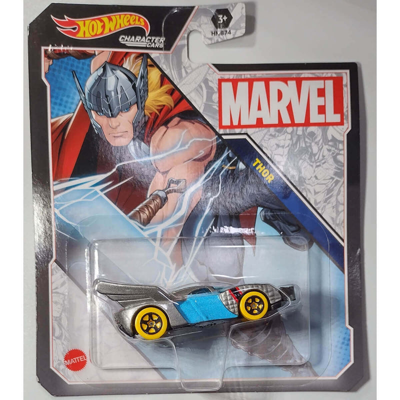 Marvel Hot Wheels Character Cars Mix 3, Thor