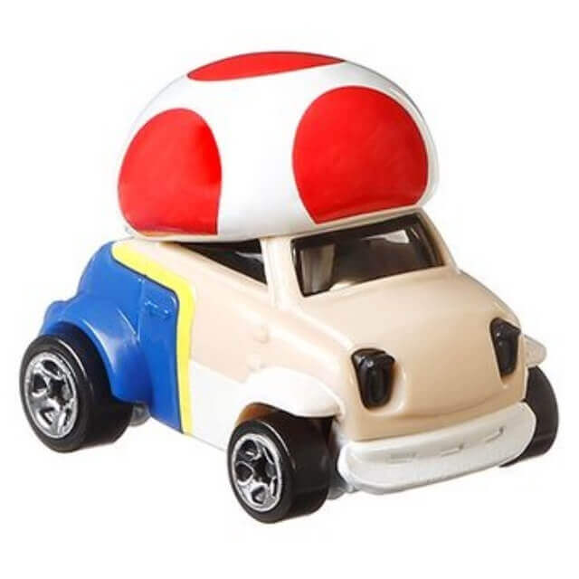 Hot Wheels 2020 Super Mario Bros. Character Cars Toad 5/8