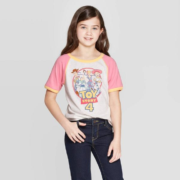 Toy Story 4 Movie Girl's T-Shirt
