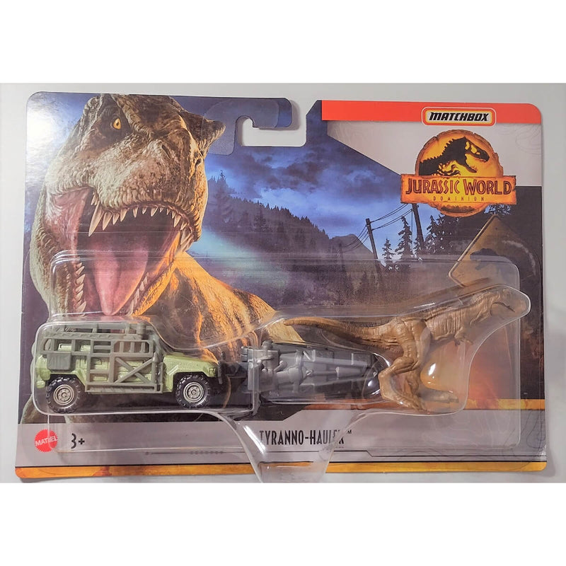 Matchbox Jurassic World Dino Transporters Vehicles Tyranno-Hauler