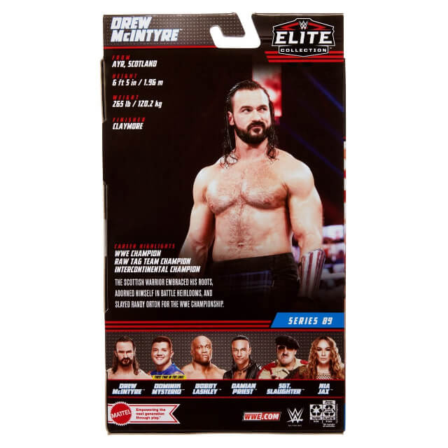  WWE Elite Collection Series 89 Action Figures, Drew McIntyre